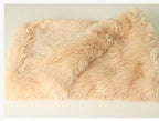 Pet Dog Cat Blankets - Ultra Soft Faux Fur Pet Throw, Anxiety-Relief, Lightweight Warm Bed Cover for Dogs and Cats, Machine Washable