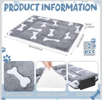 Self-Warming Cat Bed -Soft Washable Pet Mat for Cats & Dogs